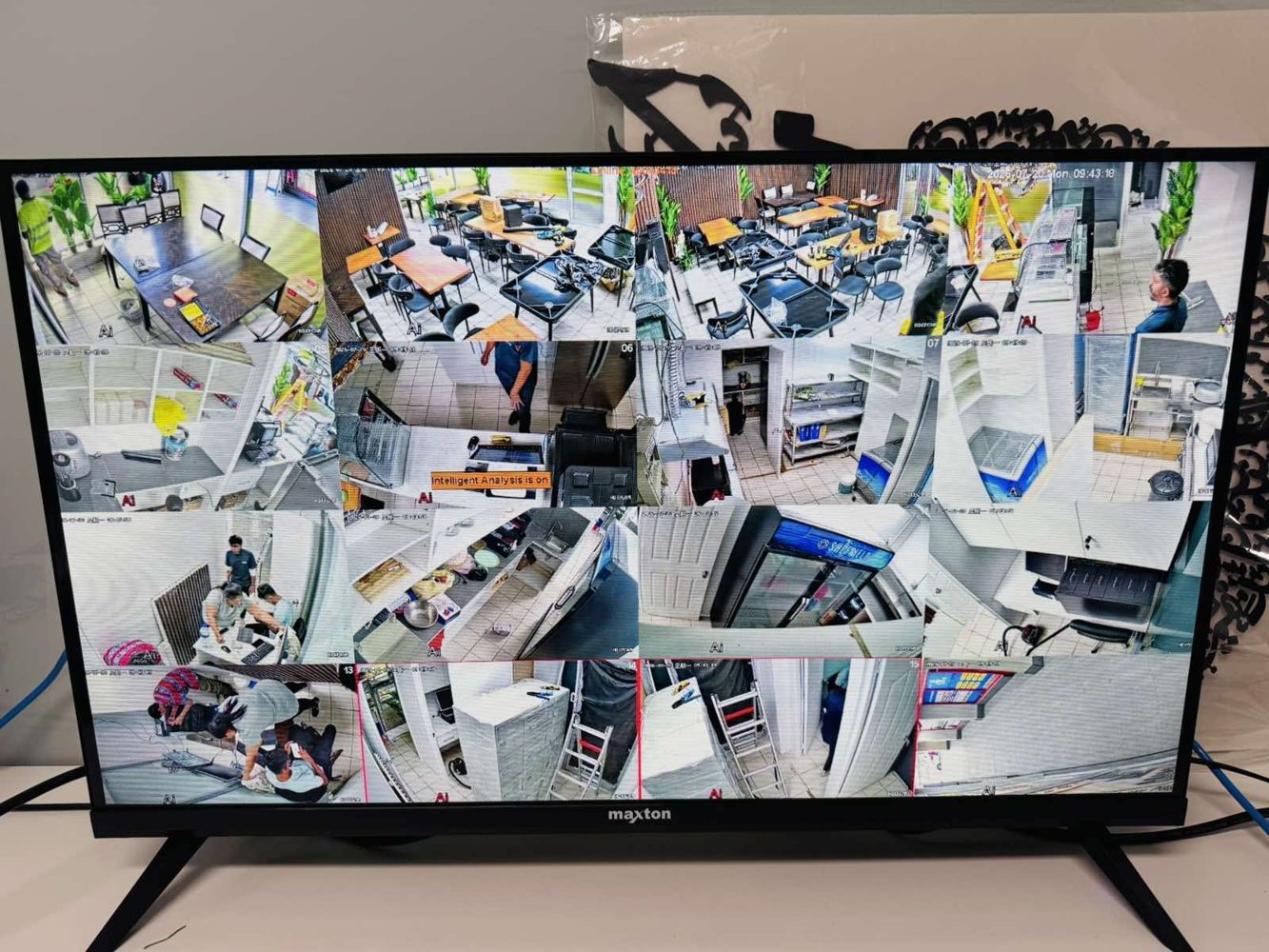 CCTV cameras installed